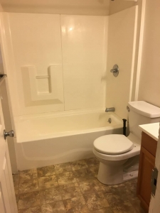 student house for rent in Cortland New York 74 Groton Ave. Bathroom