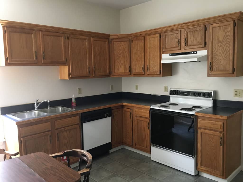 student apartments for rent in Cortland New York 81AB Tompkins St. Kitchen 2