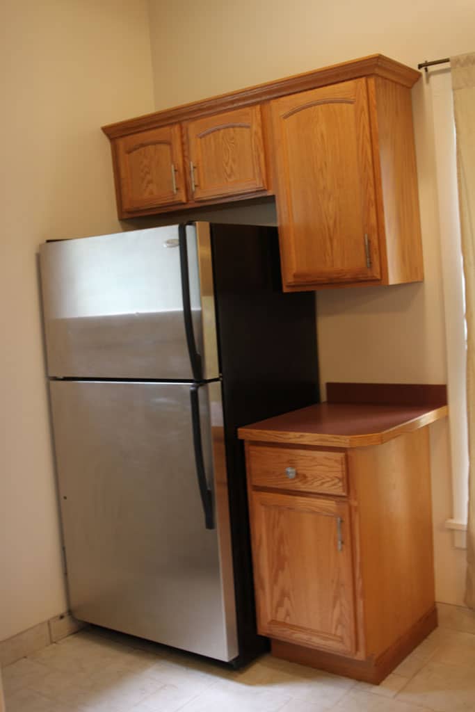 student apartments for rent in Cortland New York 73 1/2 Tompkins St. Kitchen 4